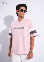 Question Premium Drop Shoulder T-Shirt - Pink - Image 3