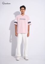 Question Premium Drop Shoulder T-Shirt - Pink - Image 2