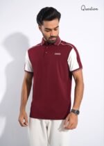 Question Premium Polo T-Shirt - Maroon