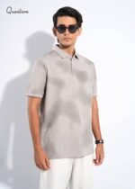 Question Premium Polo T-Shirt - Off White