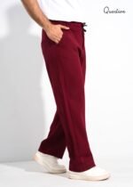 Question Premium Baggy Fit Sweatpants - Red - Image 2