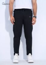 Question Premium Regular Fit Joggers - Black - Image 2