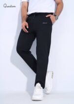 Question Premium Regular Fit Joggers - Black