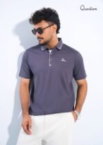 Question Premium Polo T-Shirt - Off White