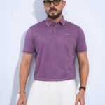 Question Premium Polo T-Shirt - Light Burgundy